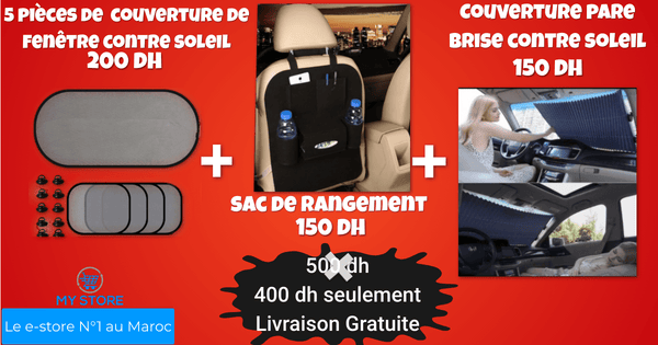 Pack accessoires voiture My Store