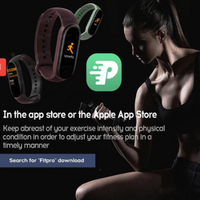 Pack fitness My Store: Haltères + 3 Bandes de résistances élastiques + Smart Watch M5